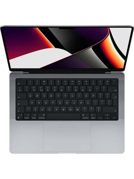 Apple Macbook Pro Laptop 14 inch, M1 Pro Chip, 10-Core CPU, 16-Core GPU, 16GB RAM, 1TB SSD, English Keyboard, Space Gray | MKGQ3 / MKGQ3B/A / MKGQ3 LL/A