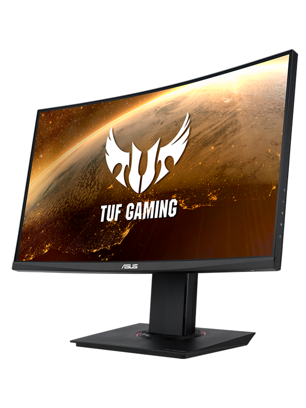 ASUS TUF Gaming VG24VQ Curved  23.6-Inch Full HD (1920 x 1080) Gaming Monitor, 144Hz, Extreme Low Motion Blur™, FreeSync™, 1ms (MPRT), Shadow Boost, VG24VQ. Black with Warranty 