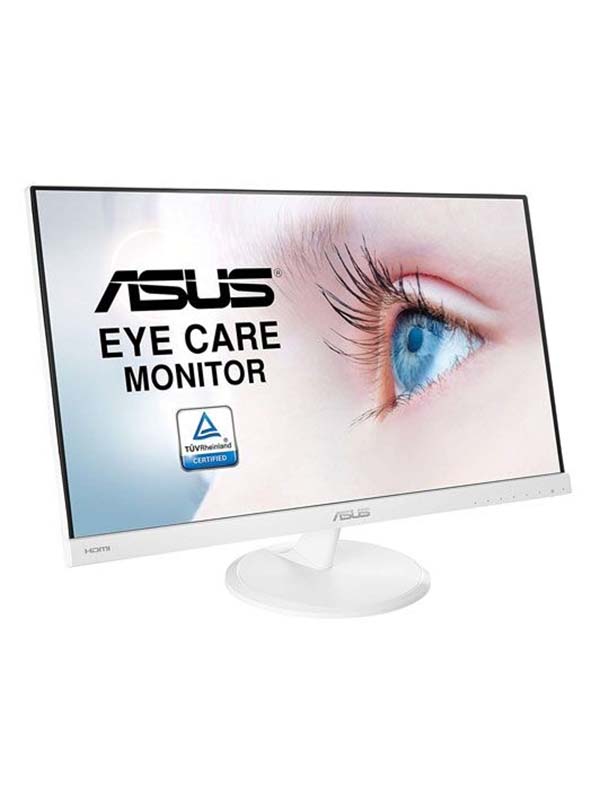 ASUS VC249HE-W 23-Inch Full HD (1920x1080), Eye Care Monitor, 75Hz, IPS, Ultra-slim, Frameless, Flicker Free, Blue Light Filter, VZ249HE-W with Warranty 