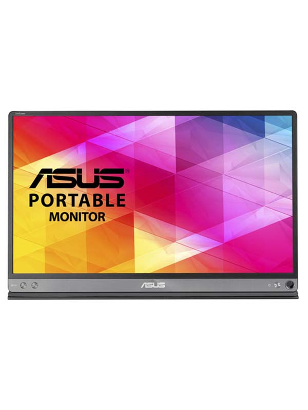 ASUS ZenScreen 15.6” IPS FHD 1080P USB Type-C Portable Monitor with  Foldable Smart Case Dark Gray MB16ACE - Best Buy