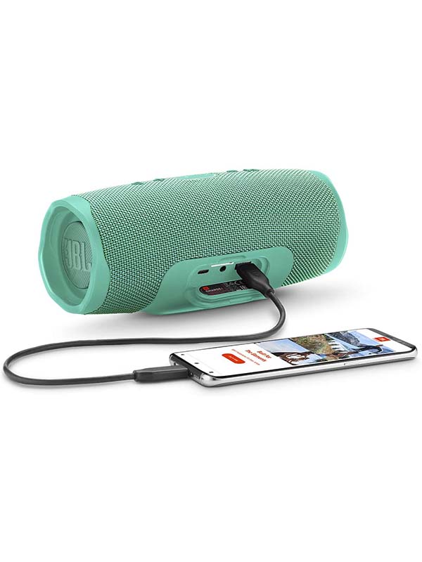 JBL Charge 4 Portable Wireless Bluetooth Speaker, Teal