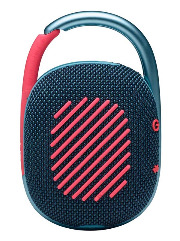 JBL CLIP4 Ultra-portable Waterproof Wireless Bluetooth Speaker, Blue & Pink
