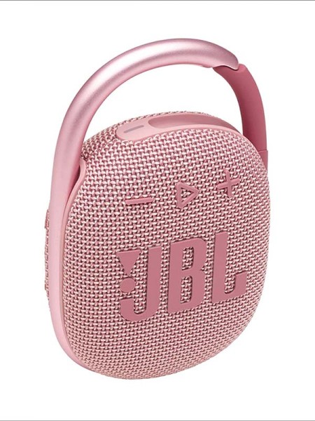 JBL CLIP4 Ultra-portable Waterproof Wireless Bluetooth Speaker, Pink