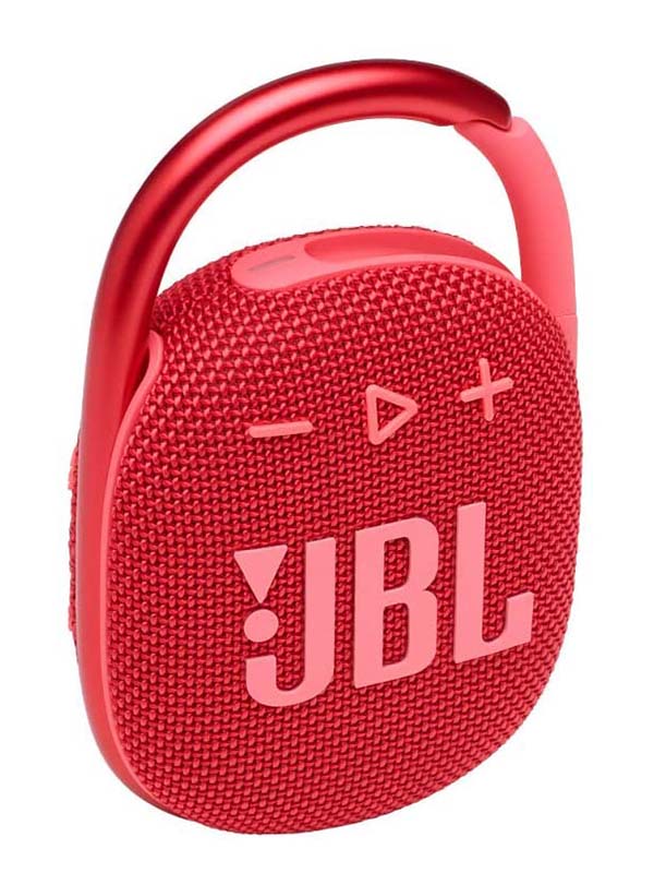 JBL CLIP4 Ultra-portable Waterproof Wireless Bluetooth Speaker, Red