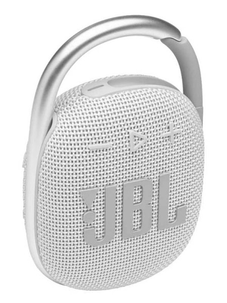 JBL CLIP4 Ultra-portable Waterproof Wireless Bluetooth Speaker, White
