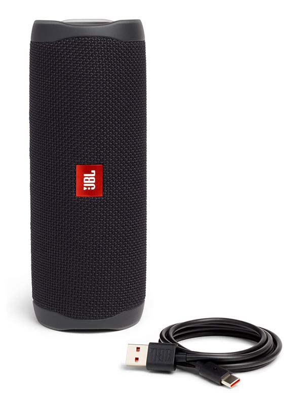 JBL Flip 5 Portable Waterproof Wireless Bluetooth Speaker, Black