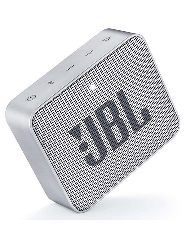 JBL GO2 Ultra Portable Waterproof Bluetooth Speaker, Gray