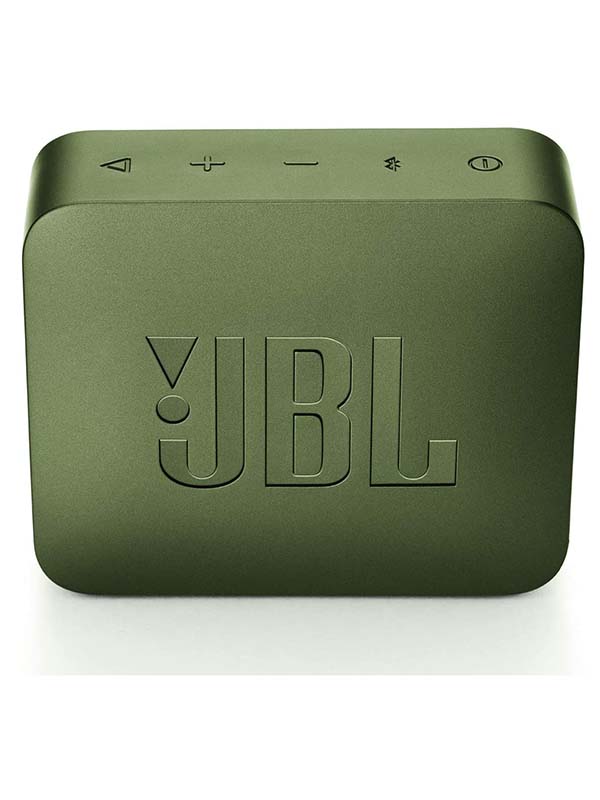 JBL GO2 Ultra Portable Waterproof Bluetooth Speaker, Green