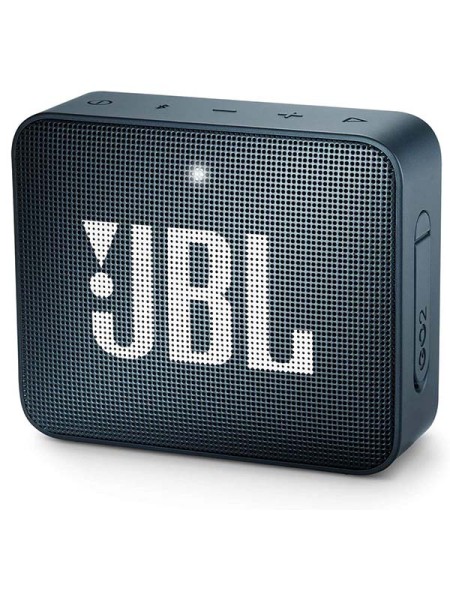 JBL GO2 Ultra Portable Waterproof Bluetooth Speaker, Navy