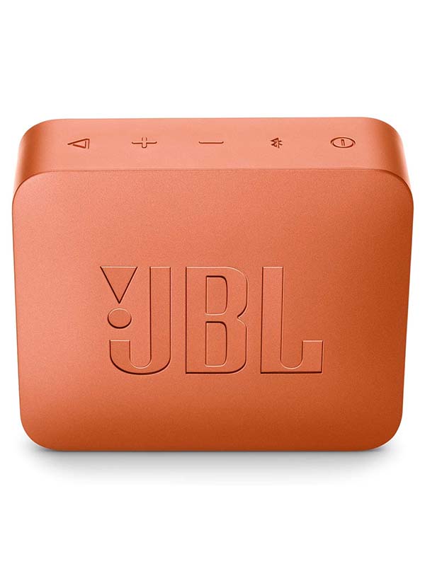 JBL GO2 Ultra Portable Waterproof Bluetooth Speaker, Orange 