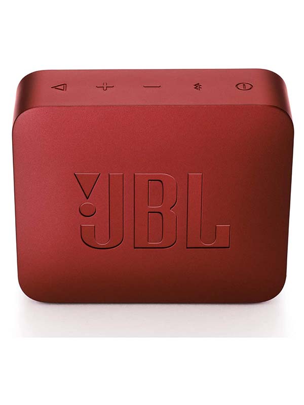 JBL GO2 Ultra Portable Waterproof Bluetooth Speaker, Red