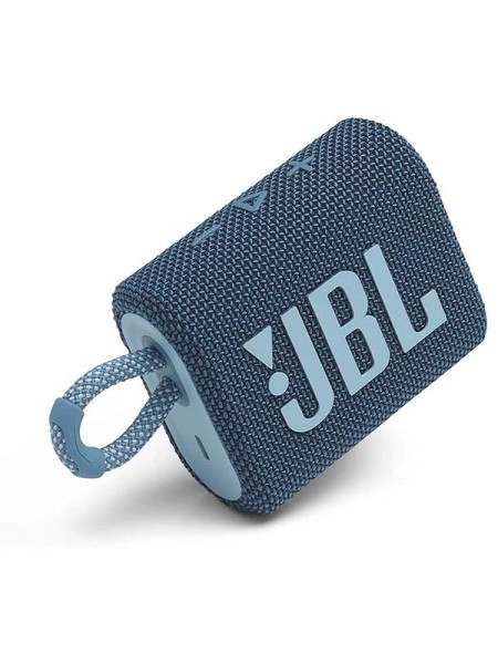 JBL Go 3 Portable Waterproof Wireless Speaker with Bluetooth, Blue