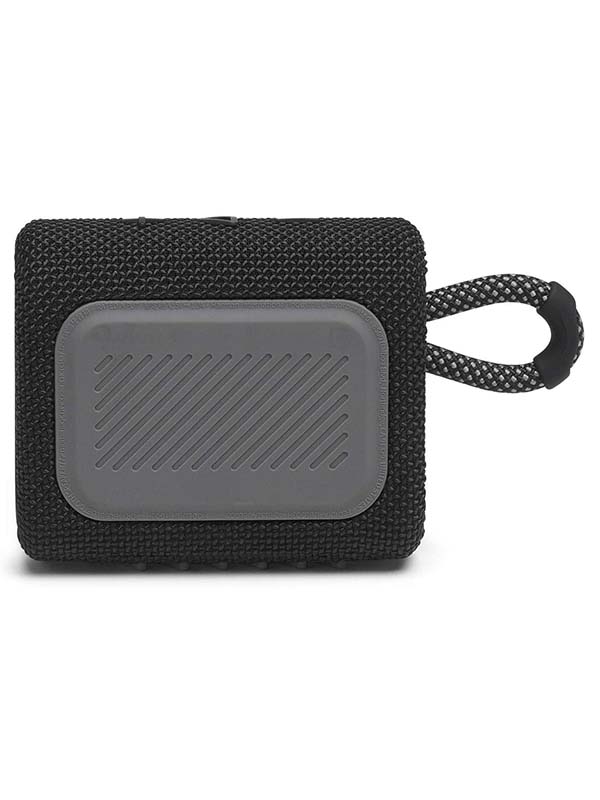 JBL Go 3 Portable Waterproof Wireless Speaker with Bluetooth, Black 