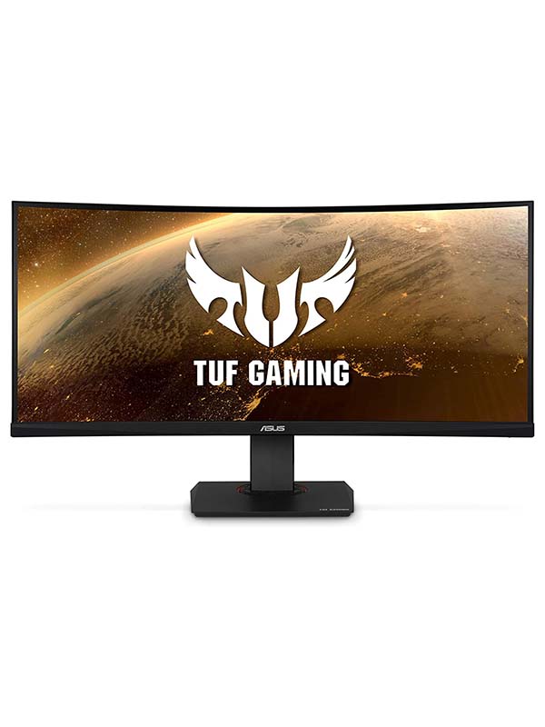 ASUS TUF Gaming VG35VQ 35-Inch Curved (3440x1440) WQHD Gaming Monitor, 100Hz, Extreme Low Motion Blur™, Adaptive-Sync,1ms (MPRT), VG35VQ - Black with Warranty 