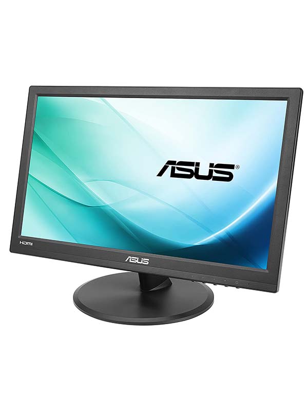 ASUS VT168H 15.6 Inch (1366x768) HDMI VGA 10-point Touch Eye Care Screen LCD Monitor, VT168H - Black with Warranty 