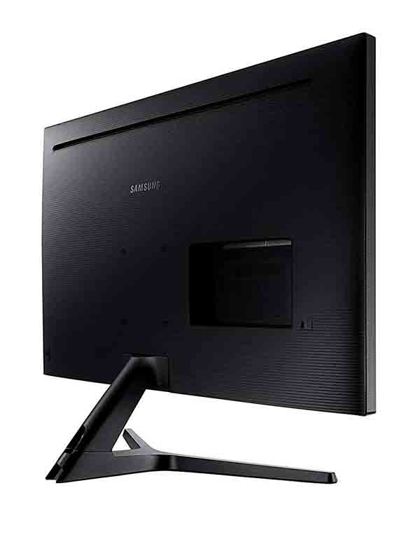 Samsung UJ590 LU32J590UQMXUE rear design and Y shaped stand