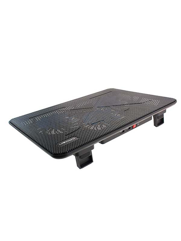 Crown CMLC-1043T Laptop Cooler Stand, Black & Blue 