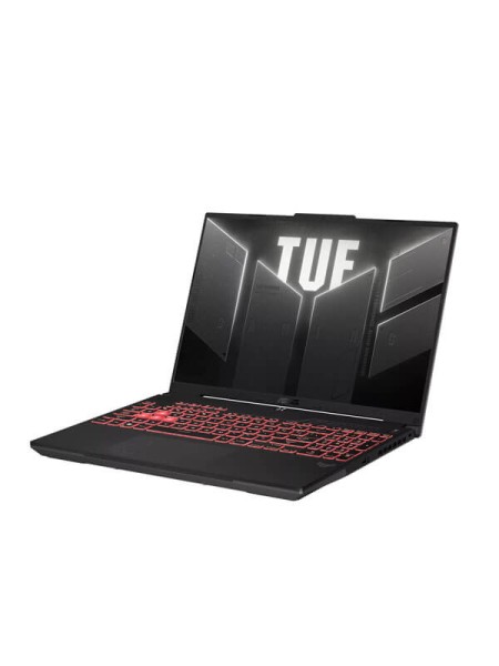 ASUS TUF Gaming A16 FA607NUQ-WS73 Gaming Laptop, AMD Ryzen 7 170, 16GB DDR5-4800, 512GB PCIe 4.0 SSD, NVIDIA GeForce RTX 4050 6GB GDDR6, 16-inch WUXGA 144Hz G-SYNC Display, Windows 11 Home, Mecha Gray, English Keyboard | FA607NUQ-WS73