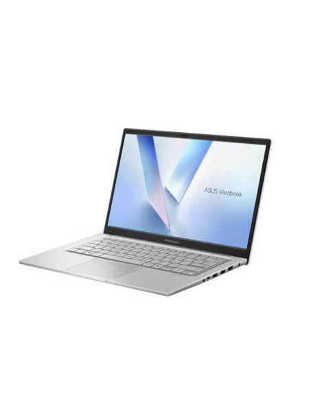 ASUS Vivobook 14 X1404VA-EB2181W Laptop, Intel Core 5 120U, 8GB DDR5, 512GB PCIe 4.0 SSD, 14-inch FHD IPS-Level 60Hz, Intel Graphics, Windows 11 Home, Backlit English-Arabic Keyboard, Cool Silver | 90NB13U2-M01980