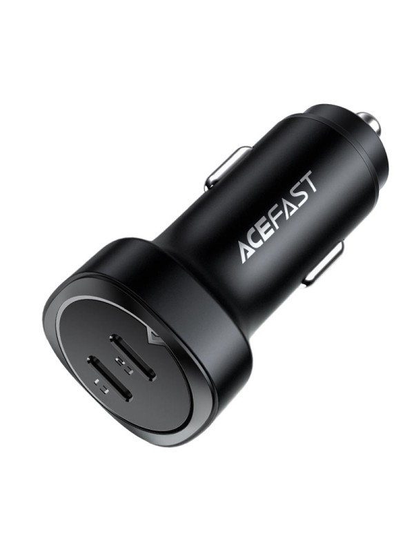 ACEFAST B2 72W dual USB-C metal car charger Black | ACEFAST B2 Black