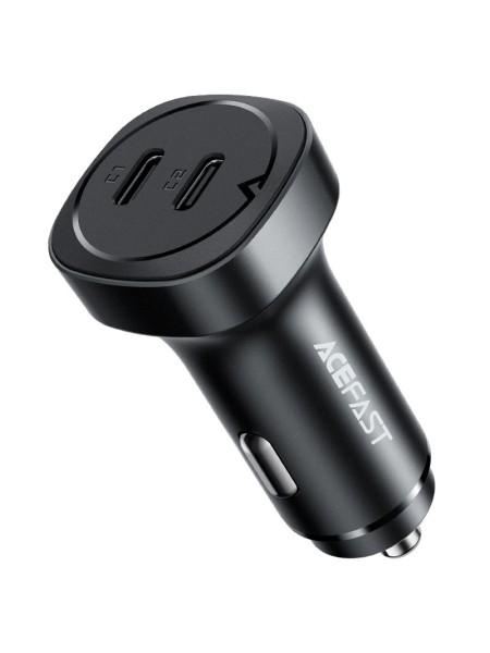 ACEFAST B2 72W dual USB-C metal car charger Black | ACEFAST B2 Black