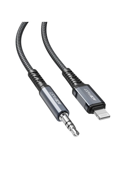 ACEFAST C1-06 Lightning to 3.5mm aluminum alloy audio cable Grey | ACEFAST C1-06 Grey