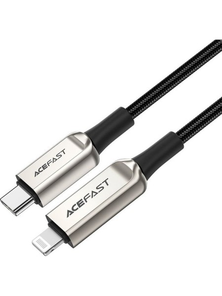 ACEFAST C6-01 USB-C to Lightning zinc alloy digital display Silver | ACEFAST C6-01 Silver