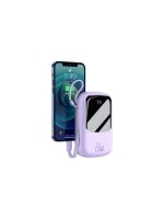 Baseus Qpow Digital Display quick charging power bank 20000mAh 20W (With IP Cable) Purple | PPQD-H05