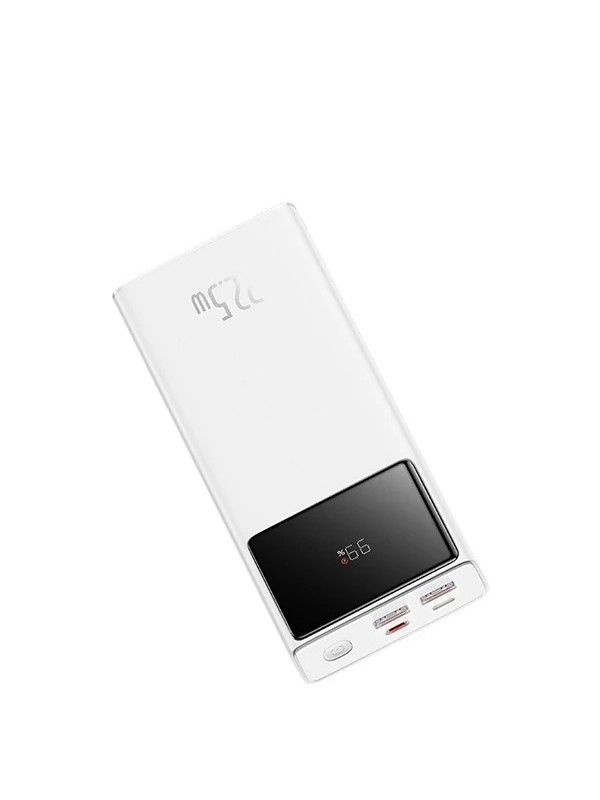 Baseus Star-Lord Digital Display Fast Charge Power Bank 20000mAh 22.5W White | PPXJ060002