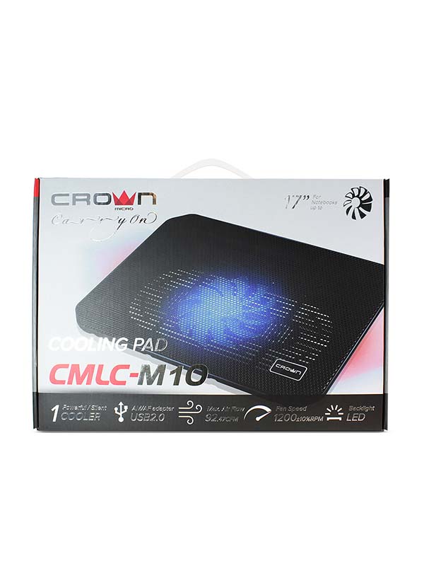 CROWN CMLC-M10 Laptop Cooler Stand | CMLC-M10-B