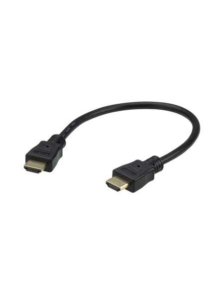 ATEN 2L-7DA3H 0.3 m High Speed True 4K HDMI Cable with Ethernet | 2L-7DA3H 