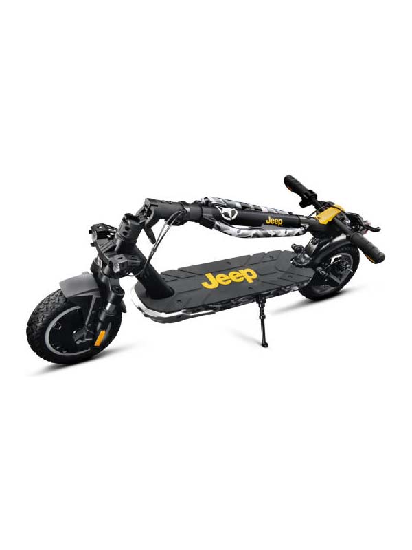 Jeep 2xe Urban Camou Electric Scooter, 45km Range, 25km/h Max Speed, 48V 9.6Ah 461Wh Battery, Cruise Control, LED Lamps, Tubeless Front/Rear Tires, Urban Camou, Foldable & Portable | MT-JEP-ES-2XE-URBAN