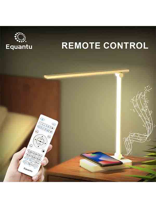 Equantu SQ-905 Colorful LED Light with Quran Bluetooth Speaker & Support Wireless Charger, Assorted Color