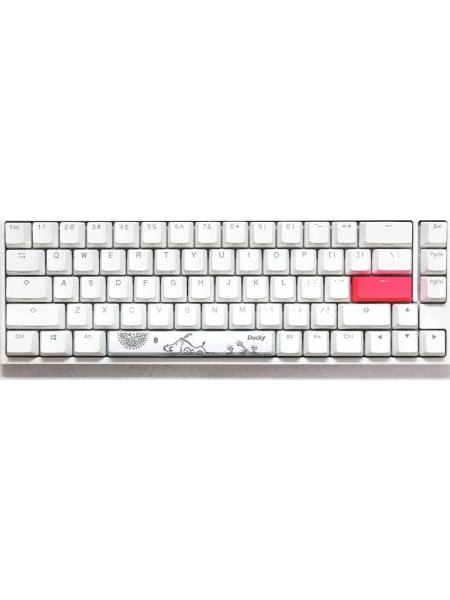 Ducky ONE 2 TKL White & Blue Swith Gaming Keyboard | DKON1787ST-CARALWWT1