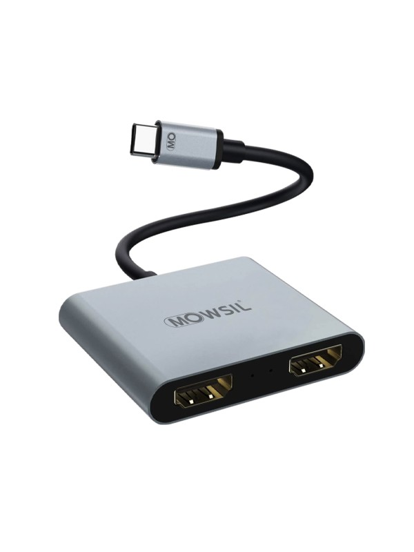 Mowsil USB Type C to Dual HDMI Adaptor | MOCHD2