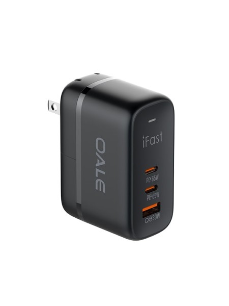 OALE iFast 65W Universal Travel Charger with 12 Months Warranty 