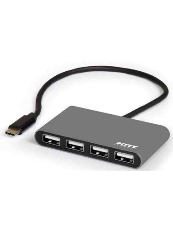 USB C HUB 4 PORT, 900128