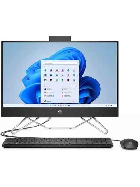 HP 24-CB1026NH All In One PC, 11th Gen Intel Core i5-1235U, 8GB RAM, 512GB SSD, 23.8inch FHD Display, Intel Iris Xe Graphics, DOS with Warranty | HP All-in-One Desktop