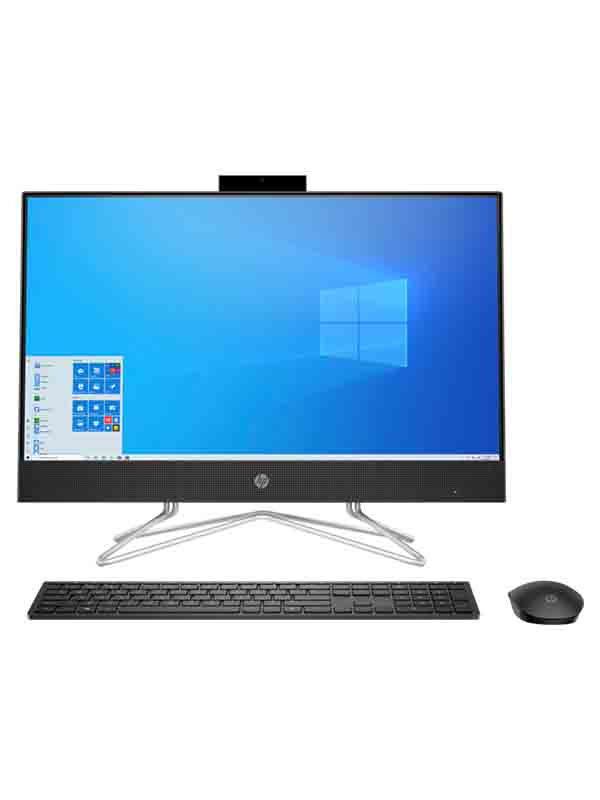HP All-in-One 22-dd0004nh PC, 11th Gen Intel i3-1115G4 Processor, 4GB RAM, 1TB HDD,  Intel Iris Xe Graphics, 21.5inch FHD Display, Windows 11 Home, Black with Keyborad & Mouse & Warranty | HP 22-dd0004nh