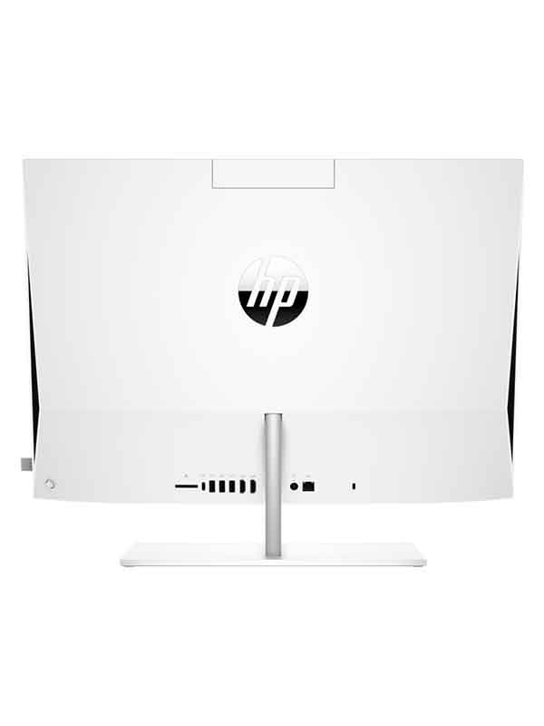 HP Pavilion 24-k0011ne Bundle PC (2D4N4EA), 10th Gen Intel Core i7-10700, 8GB RAM, 256GB SSD, 24" FHD Touch Screen Display, Integrated Intel UHD Graphics, Windows 10 Home, White with Warranty | HP AIO 24-K0011NE