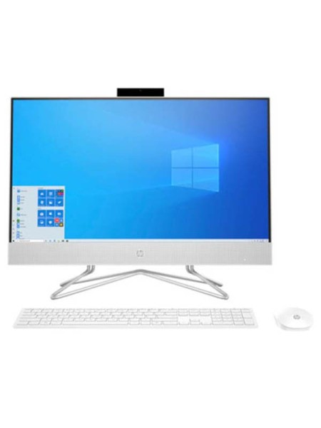 HP AIO PC 24-DF1017NE, 11 Gen Intel i5 1135G7, 8GB RAM, 1TB HDD, Intel Iris Xe Graphics, 24inch FHD IPS Touch Screen Display, Windows 10 Home, White | 3B4Z4EA
