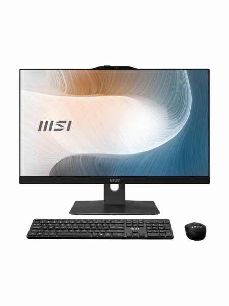 MSI AM242TP All in One Desktop, 11 Gen Intel Core i7-1165G7, 16GB RAM, 1TBHDD+256GB SSD, Intel UHD Graphics, 23.8inch FHD Touch Screen Display, Windows 11 Home, Wireless Keyboard + Mouse, Black | AM242TP MSI