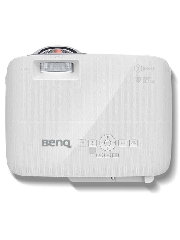BENQ EW800ST, 3300 ANSI Lumen High brightness Wireless Android-based Smart Projector for Business, White With Warranty 