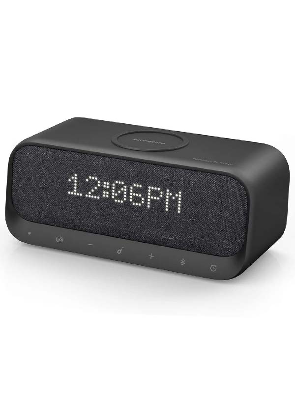 Anker Soundcore Wakey Wireless Bluetooth Speaker with Wireless  Charger & Alarm Clock, Black With Warranty 
