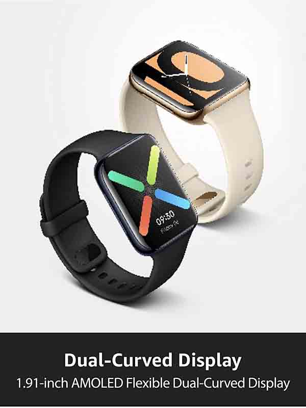 OPPO Watch 46 mm Smart Watch WiFi, Black 