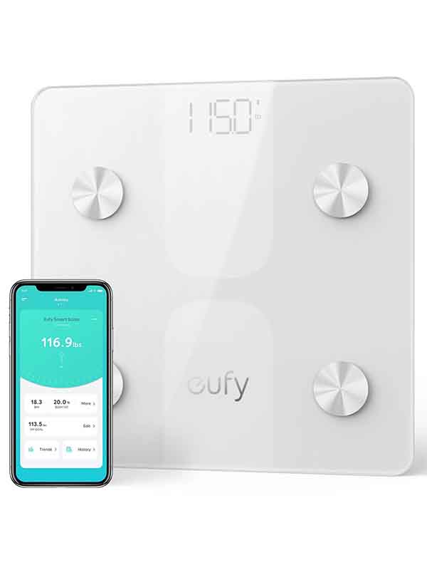 Anker Eufy Smart Scale C1 with Bluetooth,White with Warranty | T9146H11