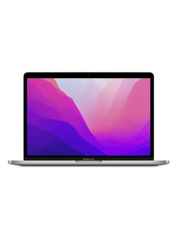 Apple MacBook Pro 2022 MNEJ3LL/A, M2 Chip with8-Core CPU, 10-Core GPU, 8GB RAM, 256GB SSD, 16-core Neural Engine, 13 inch Retina display, Space Grey | MNEJ3LL/A