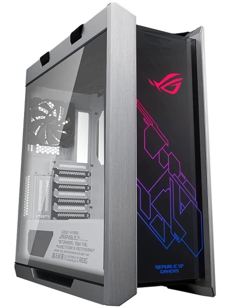 ASUS ROG Strix Helios GX601 White Edition RGB ATX/EATX Mid-tower Gaming Case with Tempered Glass