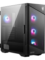 MSI MPG Velox 100R, Mid-Tower Gaming PC Case, Tempered Glass Side Panel - Black