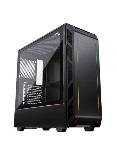 Phanteks Eclipse P350X Black ATX MidTower Gaming Case RGB With Tempered Glass, CPU Cooler Supports Upto 160mm